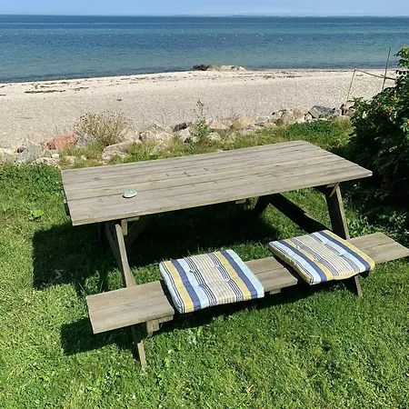 Light Blue 60's Summer House By Jorgenso Feriehus *
