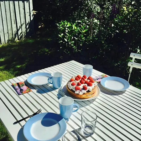 Casa de Férias Light Blue 60's Summer House By Jorgenso Otterup