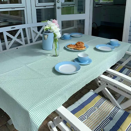 Light Blue 60's Summer House By Jorgenso Casa de Férias *