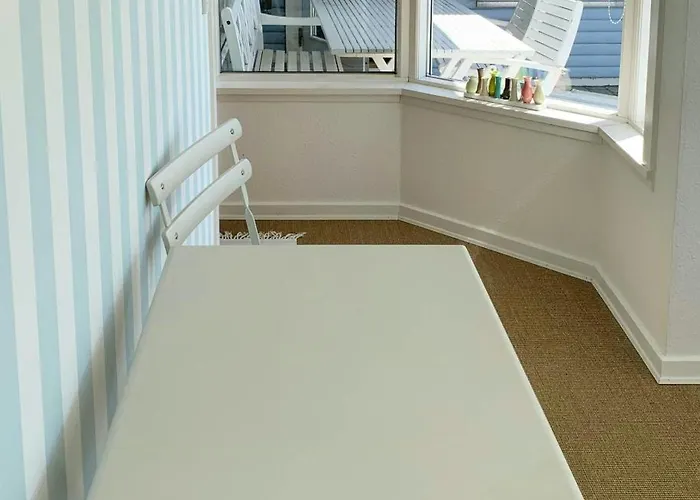 Light Blue 60's Summer House By Jorgenso Feriehus