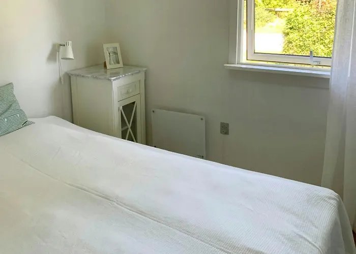 Light Blue 60's Summer House By Jorgenso Feriehus